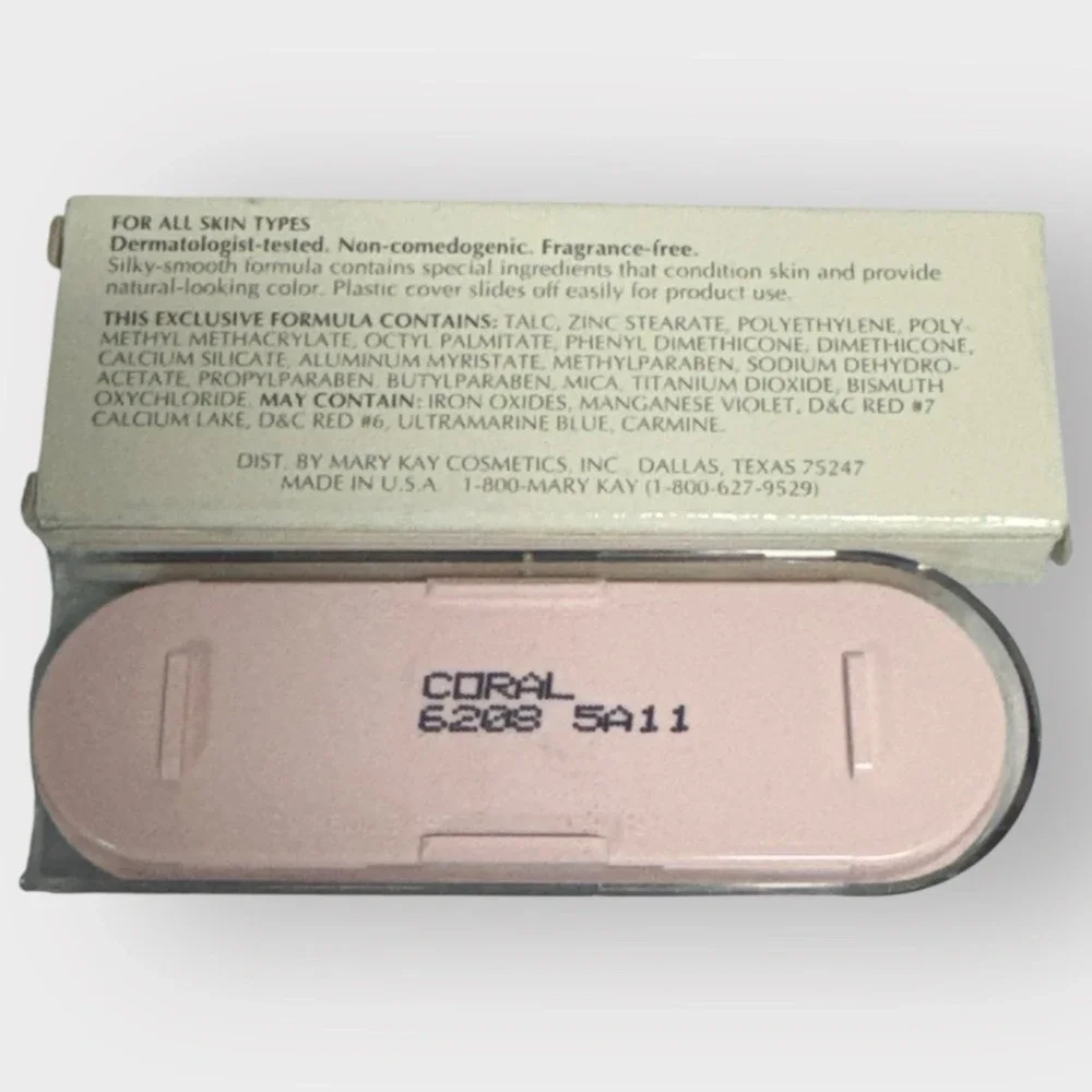 Mary Kay Powder Perfect Cheek Color .2oz Coral 6208 in Original Box HARD TO FIND
